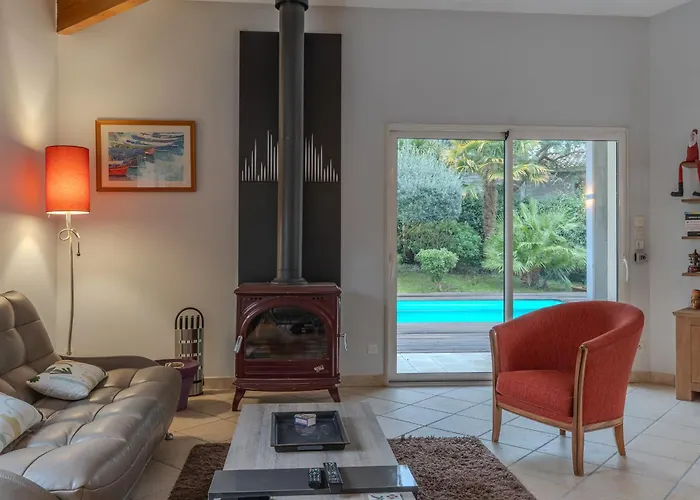 Maison 8 Pers, Piscine Privee, Wifi, Proche Golf A - Fr-1-521-231 Dom wakacyjny