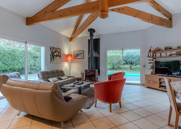 Maison 8 Pers, Piscine Privee, Wifi, Proche Golf A - Fr-1-521-231 Dom wakacyjny Biscarrosse