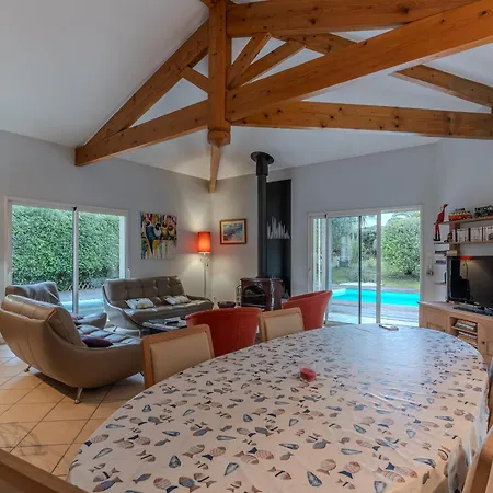 Maison 8 Pers, Piscine Privee, Wifi, Proche Golf A - Fr-1-521-231 * Biscarrosse